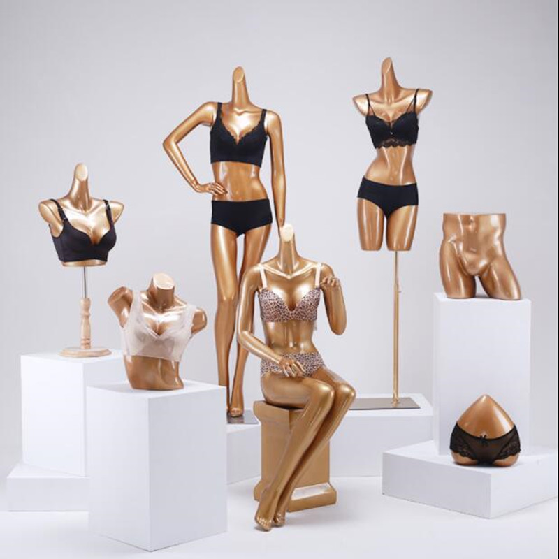 High-quality Gold Model Female Underwear sewing Mannequin Doll Dummy Jewelry Packaging Display Props Swimsuit Gathered Bra Half Body cloth Frame D357
High-quality Gold Model Female Underwear sewing Mannequin Doll Dummy Jewelry Packaging Display Props Swimsuit Gathered Bra Half Body cloth Frame D357