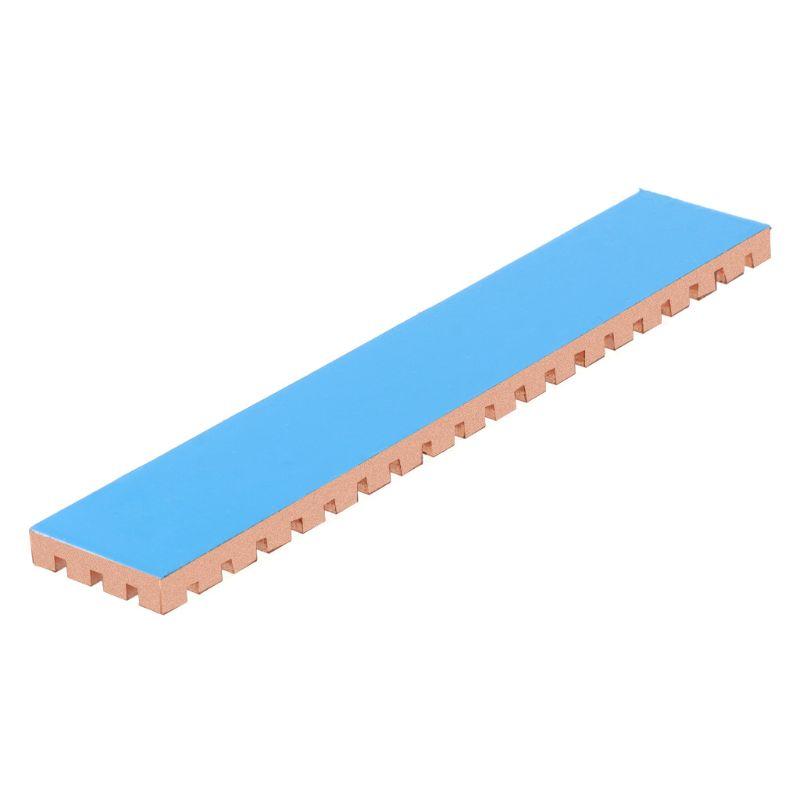 Laptop Cooling Pads 97x18MM Pure Copper Thin Heatsink Thermal Pad For M.2 22110 PCI-E NVME SSD Radiator With Conductive Adhesive
Laptop Cooling Pads 97x18MM Pure Copper Thin Heatsink Thermal Pad For M.2 22110 PCI-E NVME SSD Radiator With Conductive Adhesive
