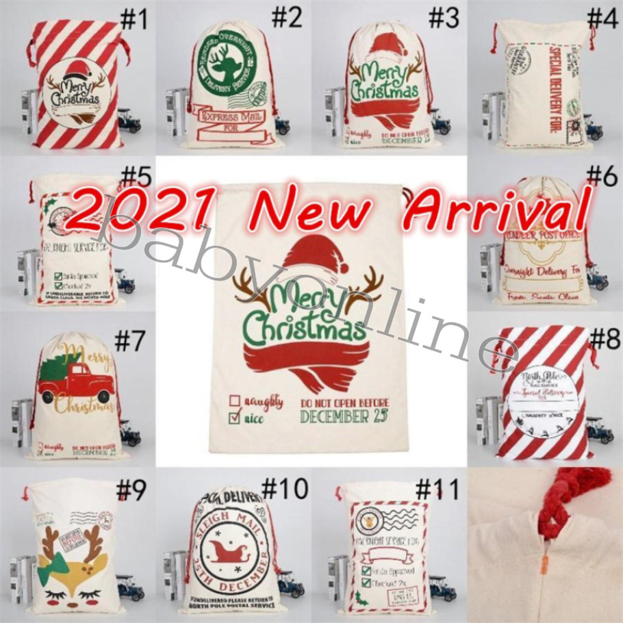 DHL Christmas Santa Sacks Canvas Cotton Bags Large Heavy Drawstring Gift Bags Personalized Festival Party Christmas Decoration
DHL Christmas Santa Sacks Canvas Cotton Bags Large Heavy Drawstring Gift Bags Personalized Festival Party Christmas Decoration