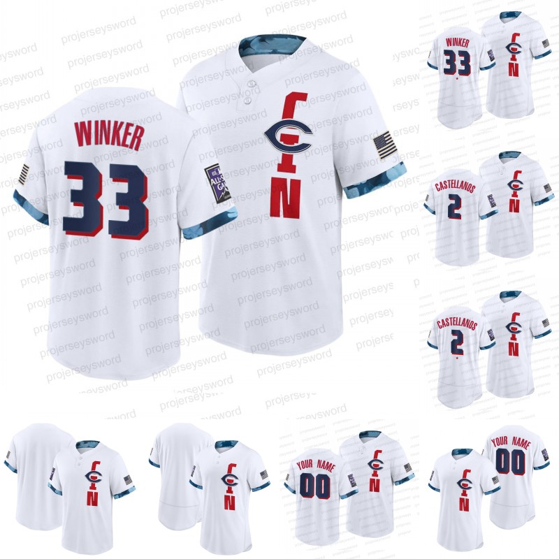 Cincinnati 2021 All-star Jersey Jesse Winker Nick Castellanos Aristides Aquino Tyler Stephenson Tony Santillan Vladimir Gutierrez Sean Doolittle Amir Garrett, Custom cool base
Cincinnati 2021 All-star Jersey Jesse Winker Nick Castellanos Aristides Aquino Tyler Stephenson Tony Santillan Vladimir Gutierrez Sean Doolittle Amir Garrett, Custom cool base