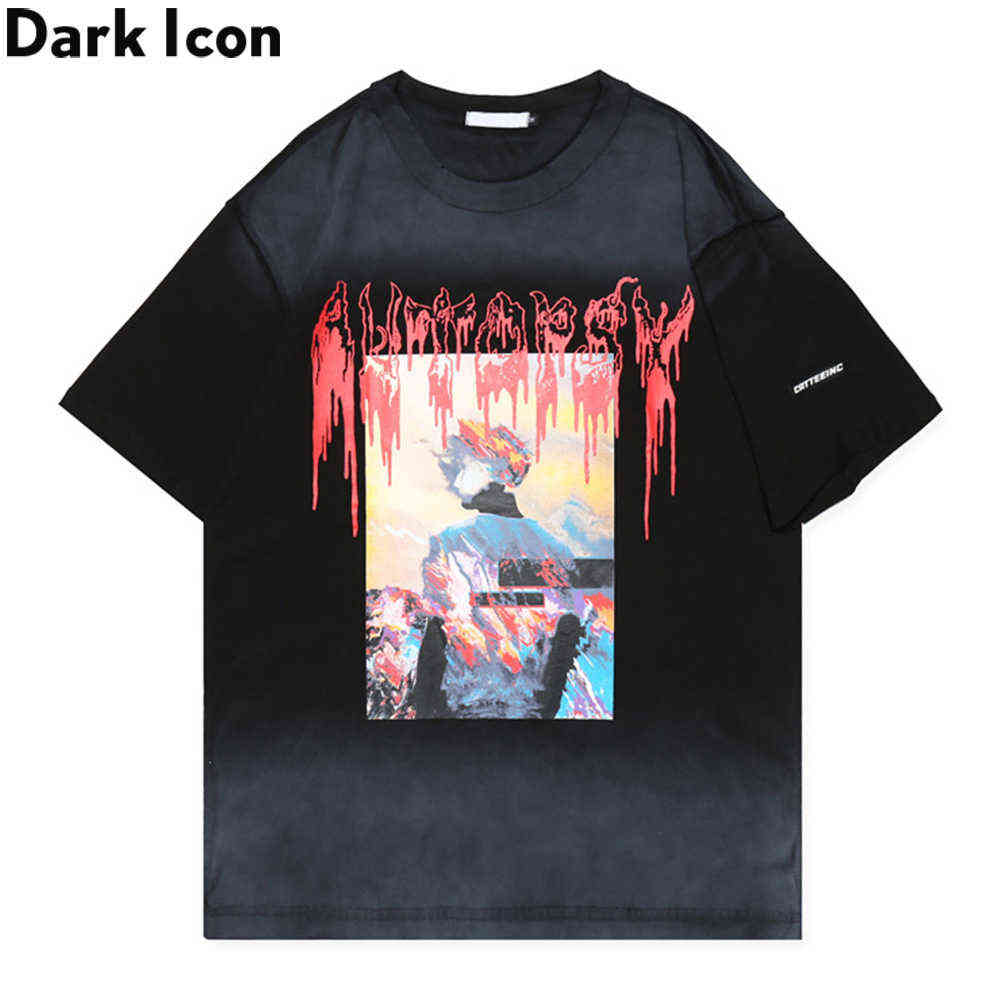 Tie Dyeing Hip Hop T-shirt Men Women Summer Arrival Streetwear Men's Tshirts Cotton Tee 210603, White
Tie Dyeing Hip Hop T-shirt Men Women Summer Arrival Streetwear Men's Tshirts Cotton Tee 210603, White