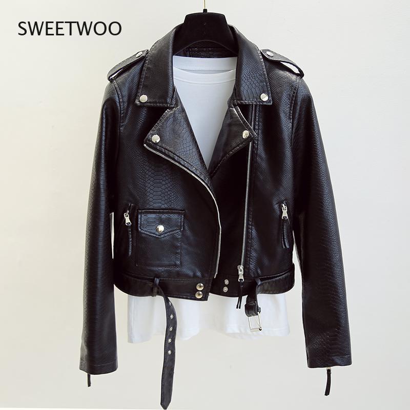 Women's Leather & Faux Style Windproof Women'sLeather Clothes,Spring And AutumnLong Sleeve Belt,Artificial Jacket,Punk Coat,Motorcycle Coat, Black
Women's Leather & Faux Style Windproof Women'sLeather Clothes,Spring And AutumnLong Sleeve Belt,Artificial Jacket,Punk Coat,Motorcycle Coat, Black