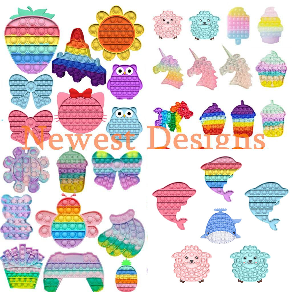 US Stock Rainbow Fidget Toys Push It Bubble Antistress Toys Anti-stress Sensory Gifts Reusable Squeeze Toys Gifts Stress Reliever Board Games
US Stock Rainbow Fidget Toys Push It Bubble Antistress Toys Anti-stress Sensory Gifts Reusable Squeeze Toys Gifts Stress Reliever Board Games