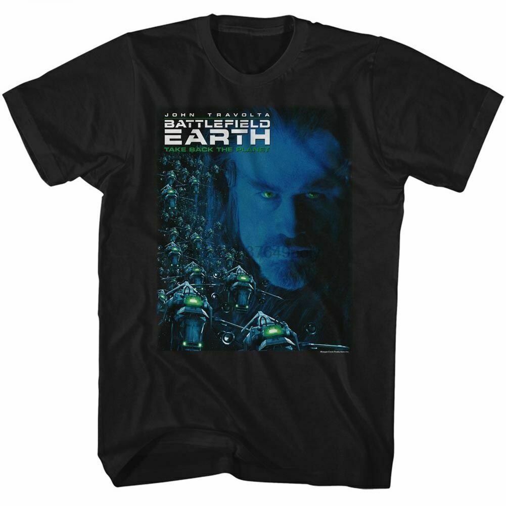 Battlefield Earth Movie Poster Black Adult T-Shirt 2021 High quality Brand T shirt Casual Short sleeve O-neck Fashion Printed 100% Cotton su
Battlefield Earth Movie Poster Black Adult T-Shirt 2021 High quality Brand T shirt Casual Short sleeve O-neck Fashion Printed 100% Cotton su