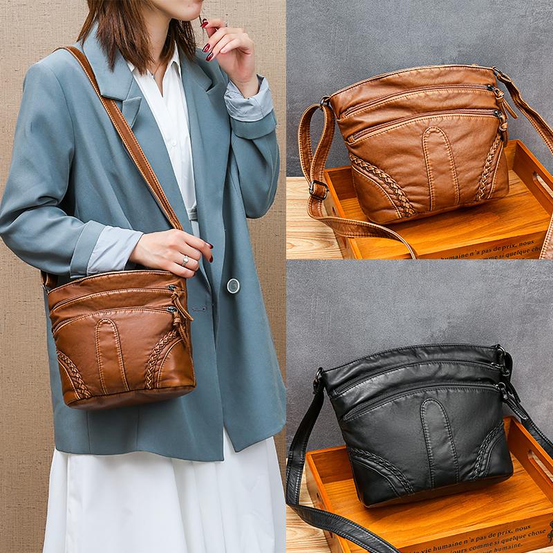 Evening Bags Women Bucket Bag Soft PU Leather Solid Color Retro Shoulder For 2021 Fashion Women's Designer Small Crossbody
Evening Bags Women Bucket Bag Soft PU Leather Solid Color Retro Shoulder For 2021 Fashion Women's Designer Small Crossbody
