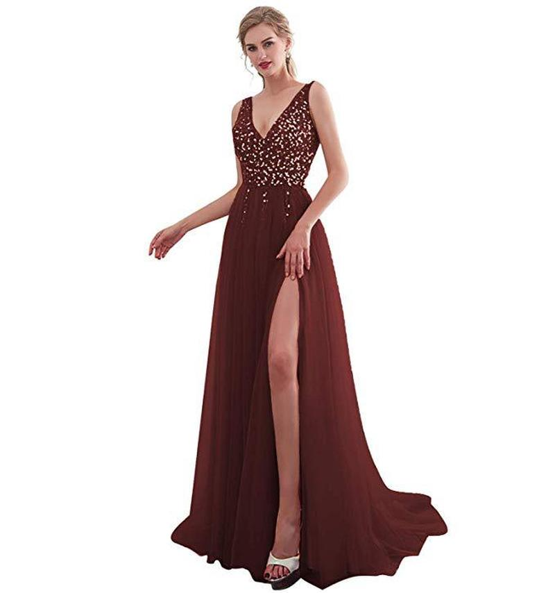 Beaded Prom Dress 2021 XL Pink High Score Tulle Sweeping Train Sleeveless Evening Dress A-shaped Lace Open Back