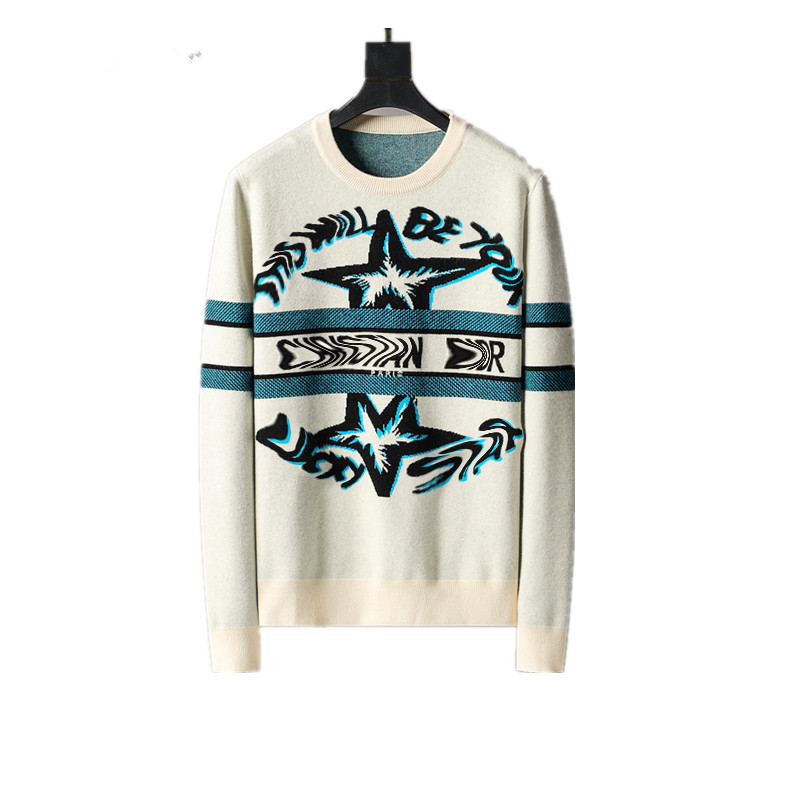 Men Brand Sweater Letter Embroidery Knitwear Winter Sweatshirt Crew Neck Long Sleeve Sweater for Female Designer Hoodies, 05
Men Brand Sweater Letter Embroidery Knitwear Winter Sweatshirt Crew Neck Long Sleeve Sweater for Female Designer Hoodies, 05