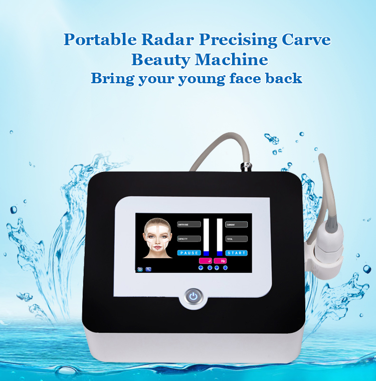 Newest technology face lifting portable salon use ultrasound beauty equipment