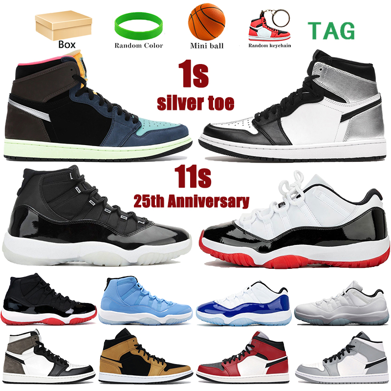 With Box 1 1s 11 11s men women Basketball Shoes silver toe Tokyo Bio Black 25th Anniversary low white bred mens sneakers
With Box 1 1s 11 11s men women Basketball Shoes silver toe Tokyo Bio Black 25th Anniversary low white bred mens sneakers