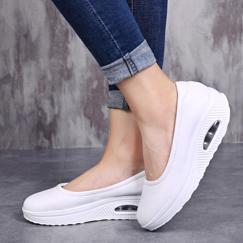 Women Casual Shoes Leather Woman Swing Women's Loafers Slip On Shallow Ladies Mocasines Mujer Dress, Black
Women Casual Shoes Leather Woman Swing Women's Loafers Slip On Shallow Ladies Mocasines Mujer Dress, Black