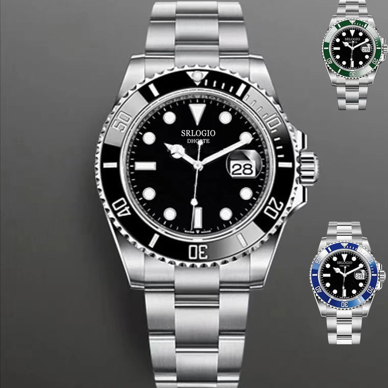 Fashion Mens Watches Fully Automatic Mechanical Watch Ceramic Bezel Stainless Steel Strap Sapphire Mirror Waterproof Montre De Luxe
Fashion Mens Watches Fully Automatic Mechanical Watch Ceramic Bezel Stainless Steel Strap Sapphire Mirror Waterproof Montre De Luxe