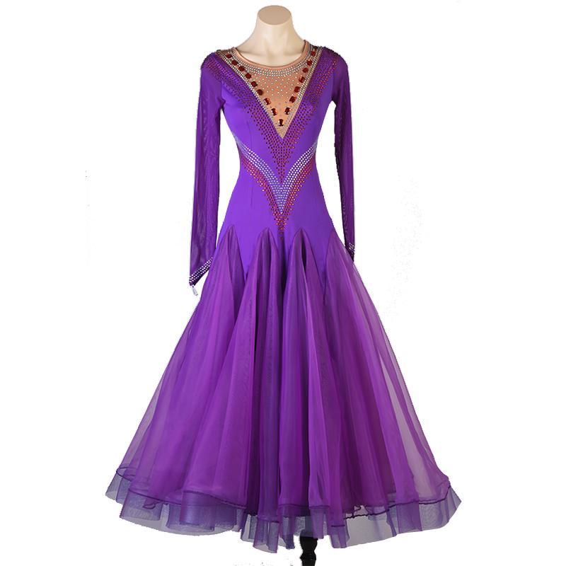 Stage Wear Custom Made Women/Children Ballroom Dance Dresses Standard Dancing Clothes Competition Dress Waltz, Purple
Stage Wear Custom Made Women/Children Ballroom Dance Dresses Standard Dancing Clothes Competition Dress Waltz, Purple