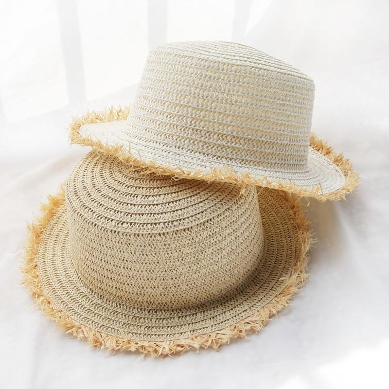 Style Ladies Hat Raffia Sun Wide Brim Beach Hats Lady Soft Straw Cap Summer Sombreros De Sol For Women Gorro, Blue;gray
Style Ladies Hat Raffia Sun Wide Brim Beach Hats Lady Soft Straw Cap Summer Sombreros De Sol For Women Gorro, Blue;gray