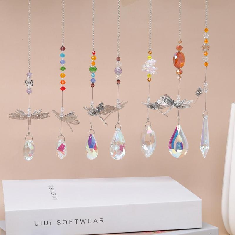 Decorative Objects & Figurines Crystals Ball Prisms Suncatchers Hanging Ornament Dragonfly Shape Sunlight Catcher Bring Lucky Car Pendant Ga
Decorative Objects & Figurines Crystals Ball Prisms Suncatchers Hanging Ornament Dragonfly Shape Sunlight Catcher Bring Lucky Car Pendant Ga