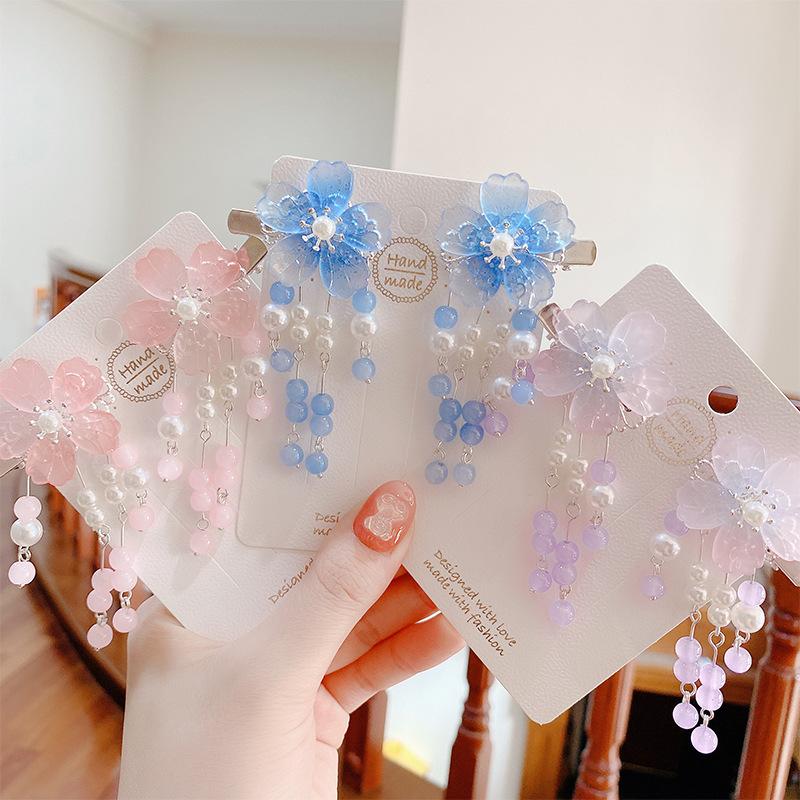 Hair Accessories Costume Clip Headdress Antique Hairpin Side Hanfu Girls Shake Tassel Pair
Hair Accessories Costume Clip Headdress Antique Hairpin Side Hanfu Girls Shake Tassel Pair
