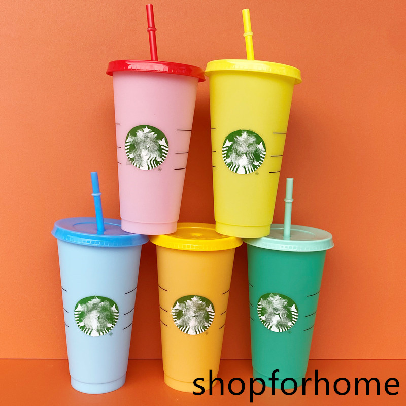Starbucks 24oz/710ml Plastic Mugs Tumbler Mermaid Goddess Color Change Reusable Clear Drinking Flat Bottom Pillar Shape Lid Straw Cups mug
Starbucks 24oz/710ml Plastic Mugs Tumbler Mermaid Goddess Color Change Reusable Clear Drinking Flat Bottom Pillar Shape Lid Straw Cups mug