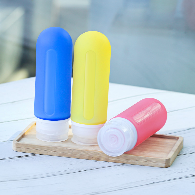 Silica Gel Filling 89ML Gift travel Portable Household Items Elsion Spray Bottles Cosmetics Liquid Storage Bottle Free shipping