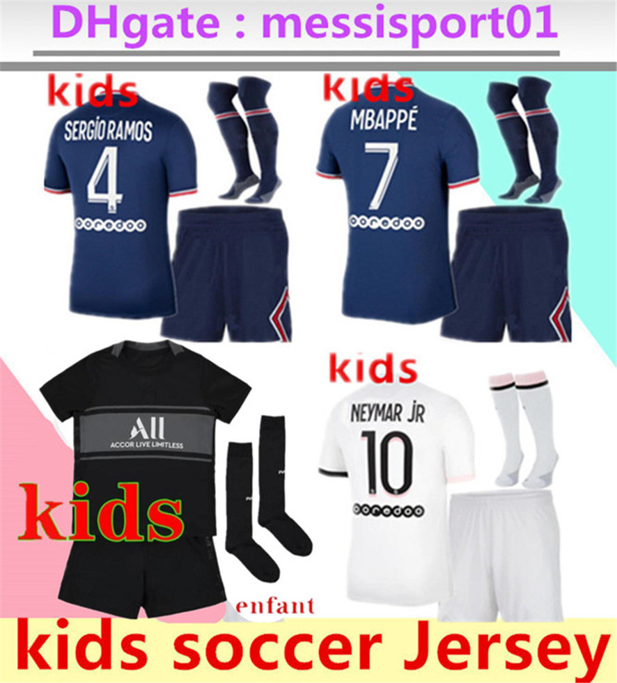 2021 2022 MESSI MBAPPE paris soccer jerseys kids kit 21/22 Maillot boys set uniform, Third no socks
2021 2022 MESSI MBAPPE paris soccer jerseys kids kit 21/22 Maillot boys set uniform, Third no socks