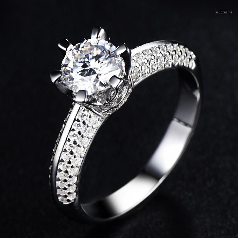 Cluster Rings Luxury Women Ring 100% 925 Sterling Silver Noble Moissanite Wedding Jewelry Accessories Gift For Girl Lady Party, Golden;silver
Cluster Rings Luxury Women Ring 100% 925 Sterling Silver Noble Moissanite Wedding Jewelry Accessories Gift For Girl Lady Party, Golden;silver