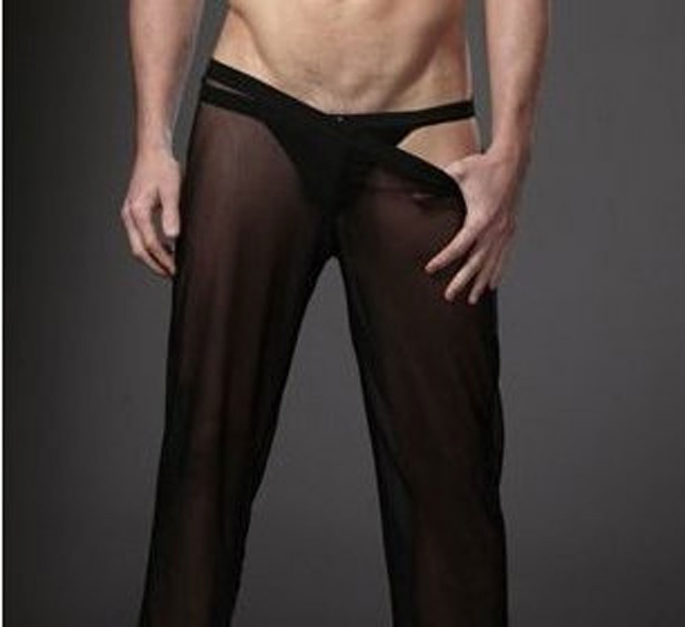 Sexy Men Transparent Loose Mesh Sheer Lounge Pants Loose-fitting Pants Pyjama Trouser Sleep Pant Black White
Sexy Men Transparent Loose Mesh Sheer Lounge Pants Loose-fitting Pants Pyjama Trouser Sleep Pant Black White