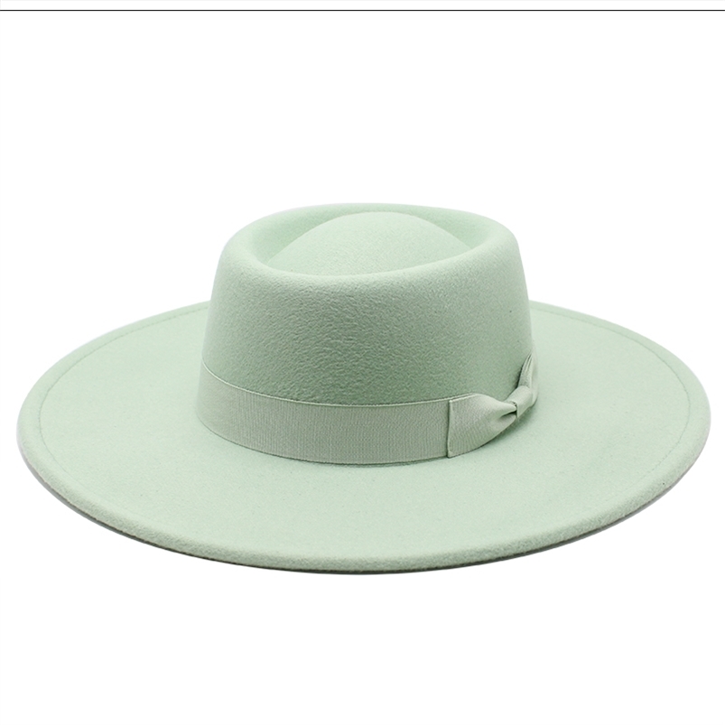Wide Brim Simple Church Derby Top Hat Panama Solid Felt Fedoras with Bow for Women artificial wool Blend Jazz Cap 210709, Wine red
Wide Brim Simple Church Derby Top Hat Panama Solid Felt Fedoras with Bow for Women artificial wool Blend Jazz Cap 210709, Wine red