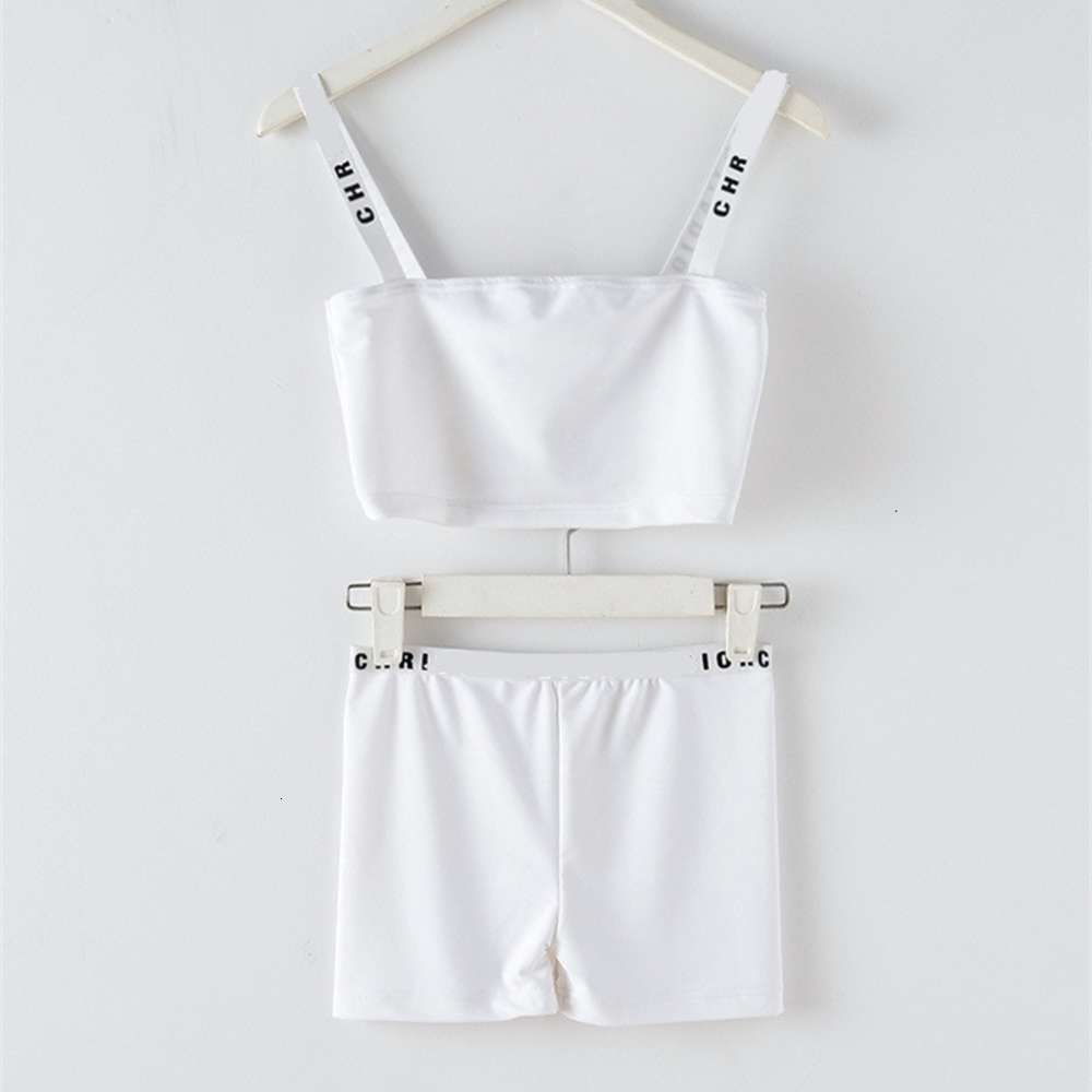 2020 New design women's star same style runway fashion letter print spaghetti strap short up-navel crop top vest bustier and short suit, Black no pad vest
2020 New design women's star same style runway fashion letter print spaghetti strap short up-navel crop top vest bustier and short suit, Black no pad vest