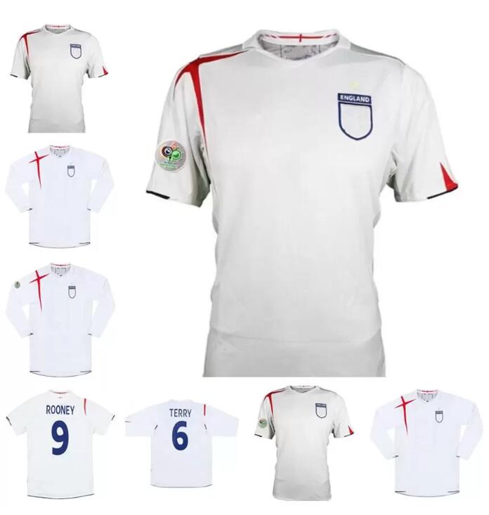 2006 retro soccer jersey 2005 2007 Gerrard Beckham Lampard Rooney Owen Terry WALCOTT classic vintage football shirt, Home jersey
2006 retro soccer jersey 2005 2007 Gerrard Beckham Lampard Rooney Owen Terry WALCOTT classic vintage football shirt, Home jersey