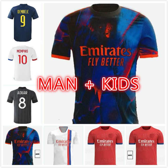 20 21 Olympique Lyonnais Soccer Jerseys AOUAR DEMBELE TOUSART 2021 2022 maillot de football shirt TRAORE MEMPHIS OL lyon men Kids shirts, Black;yellow
20 21 Olympique Lyonnais Soccer Jerseys AOUAR DEMBELE TOUSART 2021 2022 maillot de football shirt TRAORE MEMPHIS OL lyon men Kids shirts, Black;yellow