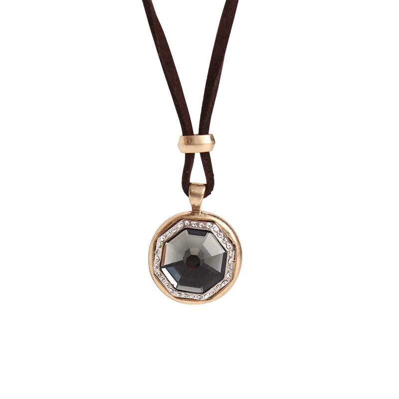 Pendant Necklaces 99 S Compass Stylish Simple Short Necklace Lady Leather Rope Elegant Black Gray-blue Choker
Pendant Necklaces 99 S Compass Stylish Simple Short Necklace Lady Leather Rope Elegant Black Gray-blue Choker