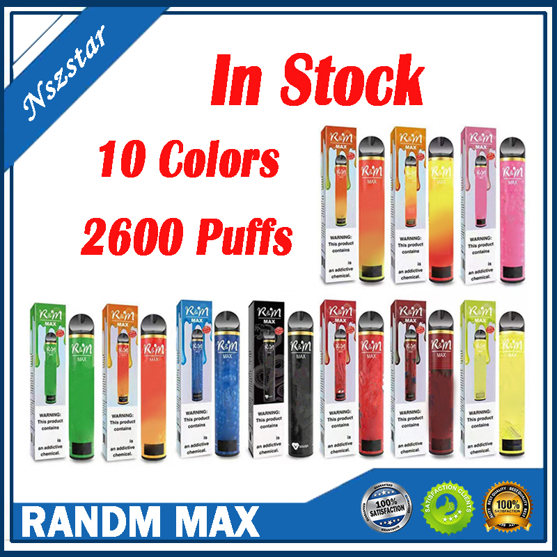RandM Max Disposable E-cigarettes Pod Device Kit 2600 Puffs 1300mAh Battery 9ml Pre-filled Cartridges R&M Stick Vape Pen Vs Bang XXl Air Bar Authentic
RandM Max Disposable E-cigarettes Pod Device Kit 2600 Puffs 1300mAh Battery 9ml Pre-filled Cartridges R&M Stick Vape Pen Vs Bang XXl Air Bar Authentic