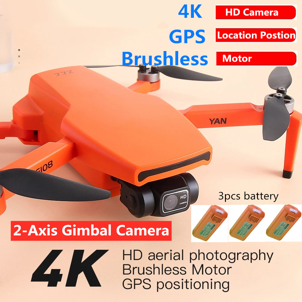 GPS 5G GPS RC Drone With PTZ 2-Axis Gimbal 4K Camera Brushless Motor GPS Position Long Distance RC Quadcopter VS ICAT7 S189Pro, Black 4k 1battery
GPS 5G GPS RC Drone With PTZ 2-Axis Gimbal 4K Camera Brushless Motor GPS Position Long Distance RC Quadcopter VS ICAT7 S189Pro, Black 4k 1battery