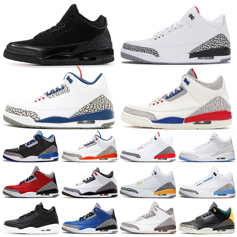 Classic Jumpman 3 3S Basketball Shoes for men women international flight katrina pure white mocha sport racer blue fragment animal instinct Train
