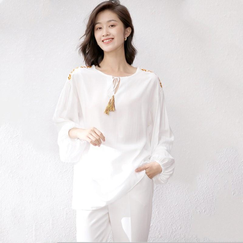 Women's Blouses & Shirts Women Loose Shirt Embroidery Long Sleeve Lantern Casual Blouse 2021 Summer Autumn Fashion Oversized Top Plus Size, White
Women's Blouses & Shirts Women Loose Shirt Embroidery Long Sleeve Lantern Casual Blouse 2021 Summer Autumn Fashion Oversized Top Plus Size, White