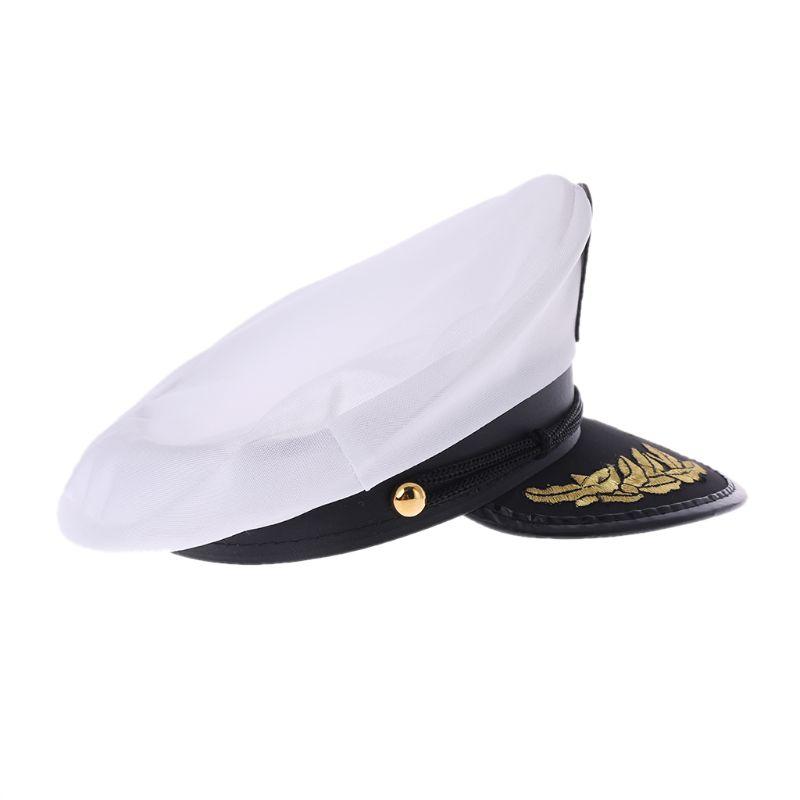 Wide Brim Hats White Adult Yacht Boat Captain Navy Cap Costume Party Cosplay Dress Sailor Hat, C4311
Wide Brim Hats White Adult Yacht Boat Captain Navy Cap Costume Party Cosplay Dress Sailor Hat, C4311