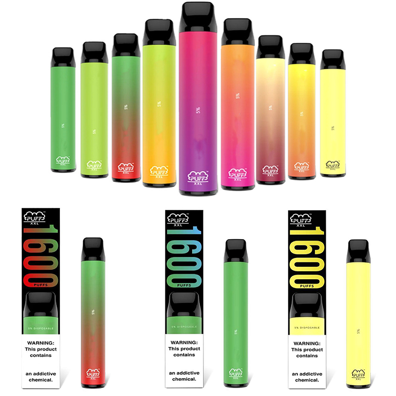 Puff XXL Disposable e cigarette mix flavors Vape Pen 1600 vapor Men Women dropshipping great price Puffs Bars Plus 1000mAh Cartridge
Puff XXL Disposable e cigarette mix flavors Vape Pen 1600 vapor Men Women dropshipping great price Puffs Bars Plus 1000mAh Cartridge