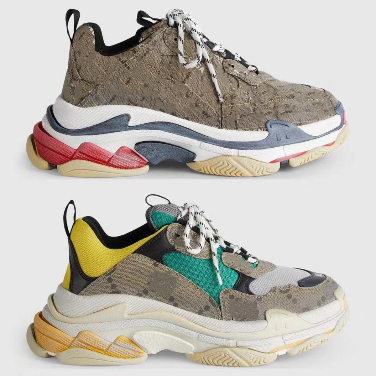 Top Fashion Men Women Outdoor Shoe Designers Triple S Trainer Platform Paris 17FW Old Dad Large Increasing Boots Sneakers Sports The Hacker, Box
Top Fashion Men Women Outdoor Shoe Designers Triple S Trainer Platform Paris 17FW Old Dad Large Increasing Boots Sneakers Sports The Hacker, Box