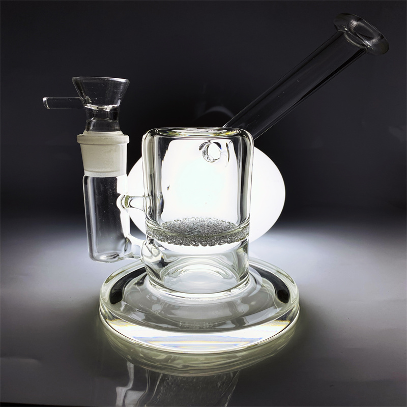 

High quality glass hookah with 1 sintering tray perc 6.6 inch GB-215-S