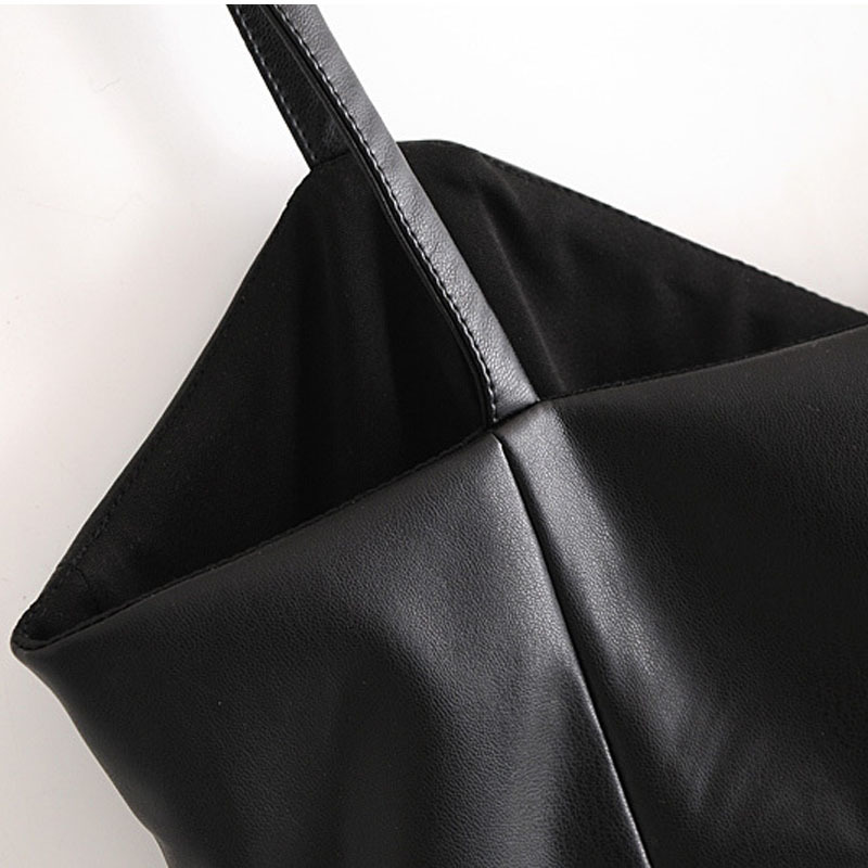 Sexy Black Sleeveless PUchic Female T-shirt Korean Leisure Sports Wild Simplicity Women's Vest 210507