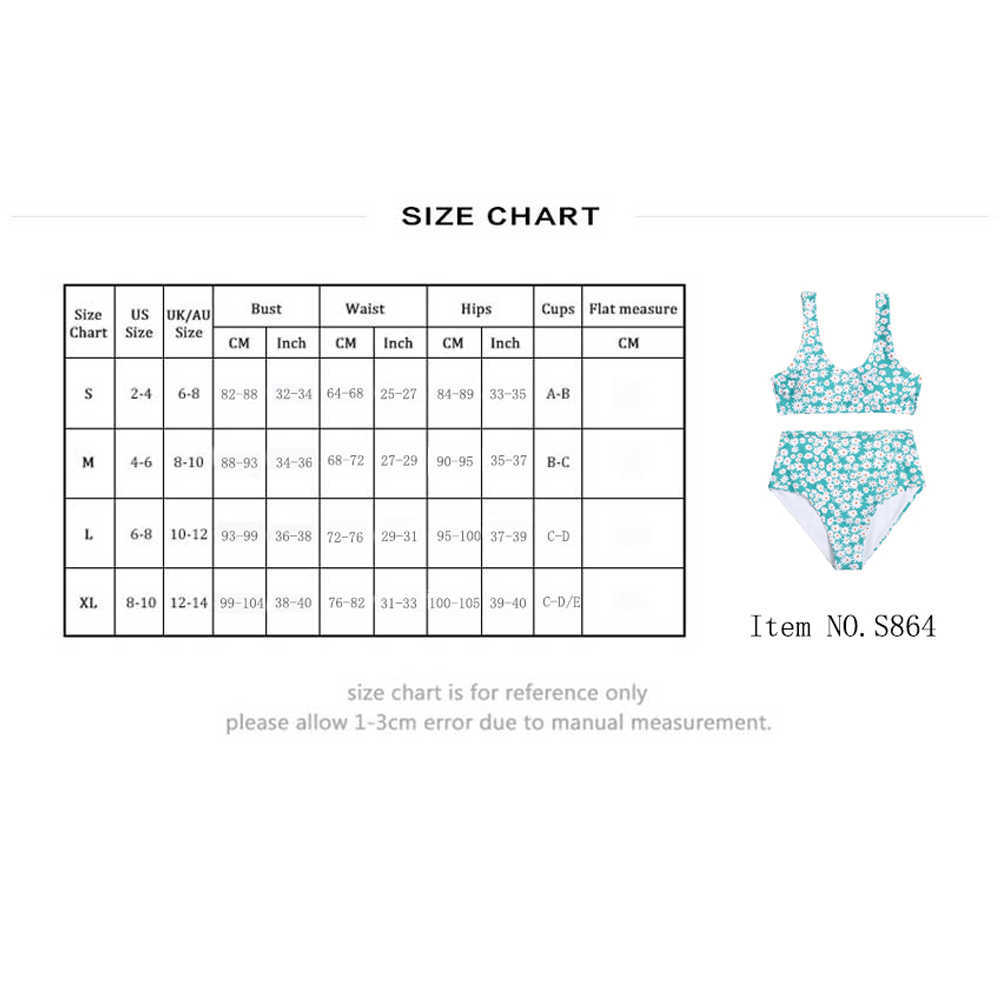 Bandage Bikinis Mujer Swimwear Women Swimsuits Bikini Set Adjustable Swim Bathing Suit Two Pieces Beachwear Floral Biquinis 210625