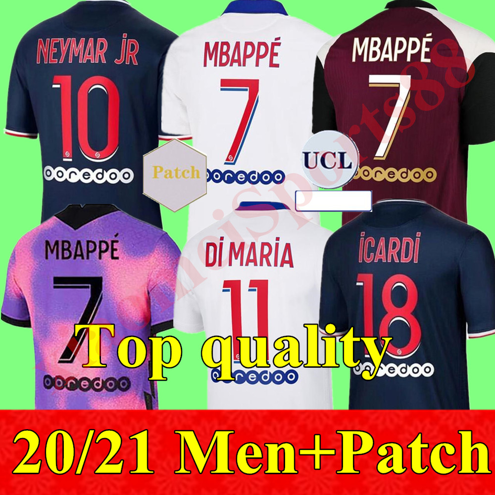 20 21 Men Paris Thai soccer jersey home away 3rd 4th 2021 2022 MBAPPE VERRATTI MARQUINHOS KIMPEMBE DI MARIA KEAN football shirt
20 21 Men Paris Thai soccer jersey home away 3rd 4th 2021 2022 MBAPPE VERRATTI MARQUINHOS KIMPEMBE DI MARIA KEAN football shirt