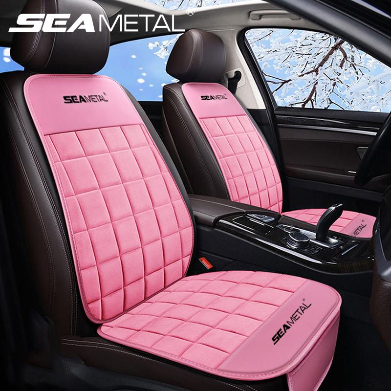 Car Seat Covers Seametal Plush Cover Cute Pink Cushion For Women Winter Autumn Chair Protector Cushions Universal Fit 95% Auto
Car Seat Covers Seametal Plush Cover Cute Pink Cushion For Women Winter Autumn Chair Protector Cushions Universal Fit 95% Auto