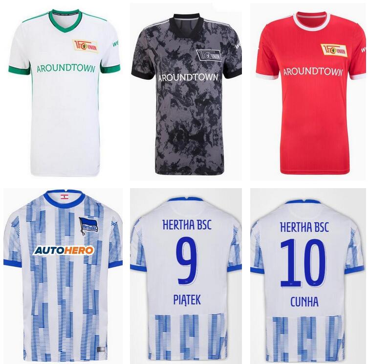 2021 2022 Hertha Berlin BSC Soccer Jersey KHEDIRA PIATEK 21 22 CUNHA Football Shirt DILROSUN LUKEBAKIO GRUJIC DARIDA Fußball-Triko
2021 2022 Hertha Berlin BSC Soccer Jersey KHEDIRA PIATEK 21 22 CUNHA Football Shirt DILROSUN LUKEBAKIO GRUJIC DARIDA Fußball-Triko