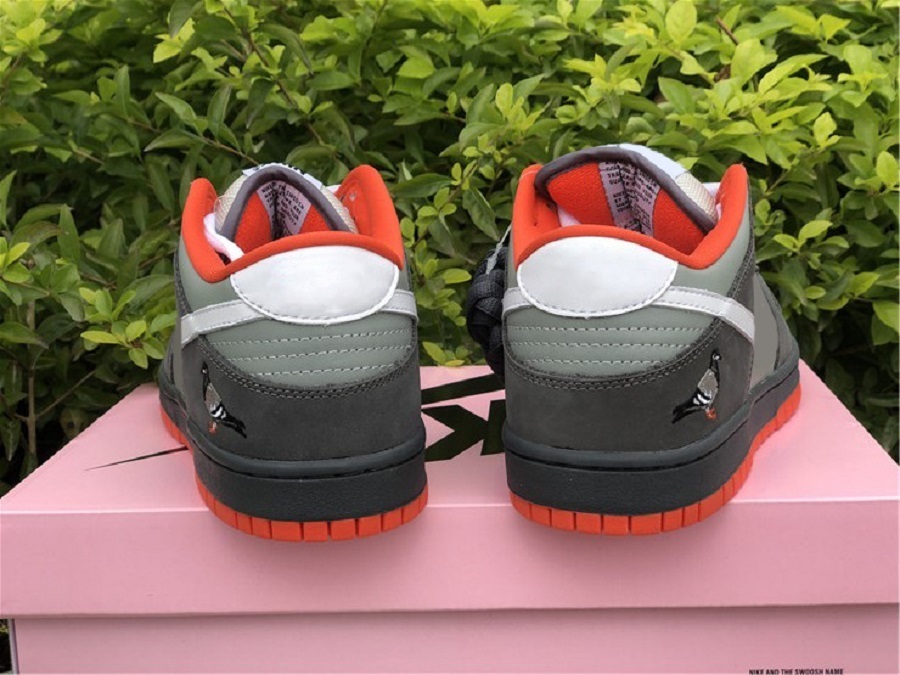 Shoes S B Staple NYC Pigeon Low Skateboard Men Women Medium White Dark Grey Dove Footwear women 36-46
