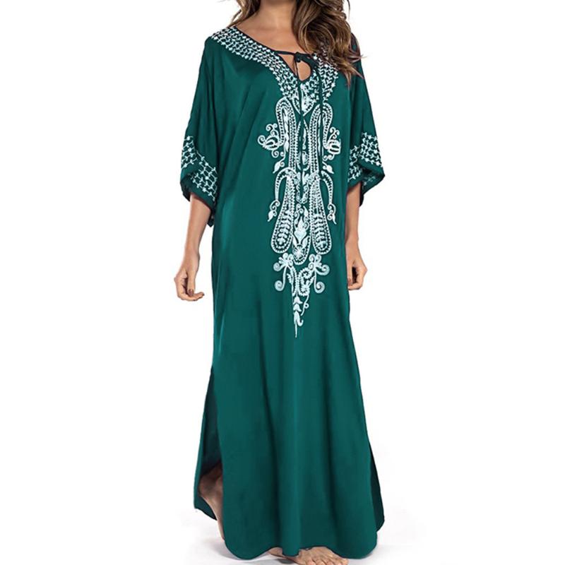 Casual Dresses 2021 Indie Folk Lace Up V-Neck Batwing Sleeve Summer Beach Dress Tunic Women Beachwear Kaftan Maxi Robe Sarong, Maxi dress
Casual Dresses 2021 Indie Folk Lace Up V-Neck Batwing Sleeve Summer Beach Dress Tunic Women Beachwear Kaftan Maxi Robe Sarong, Maxi dress