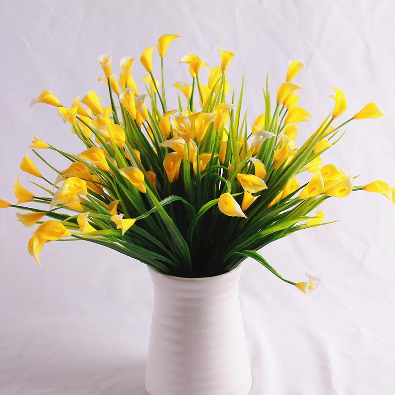 Decorative Flowers & Wreaths Artificial Lily Tulip Fake False Plastic Plants Grass Garden Outdoor
Decorative Flowers & Wreaths Artificial Lily Tulip Fake False Plastic Plants Grass Garden Outdoor