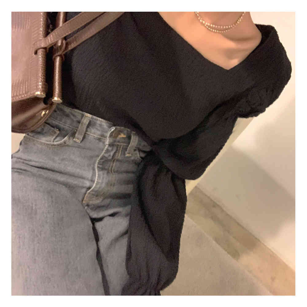 Nomikuma Vintage Square Collar Women Blouse Pleated Flare Long Sleeve Causal Top Shirts Autumn New Blusas Mujer 6C765 210427