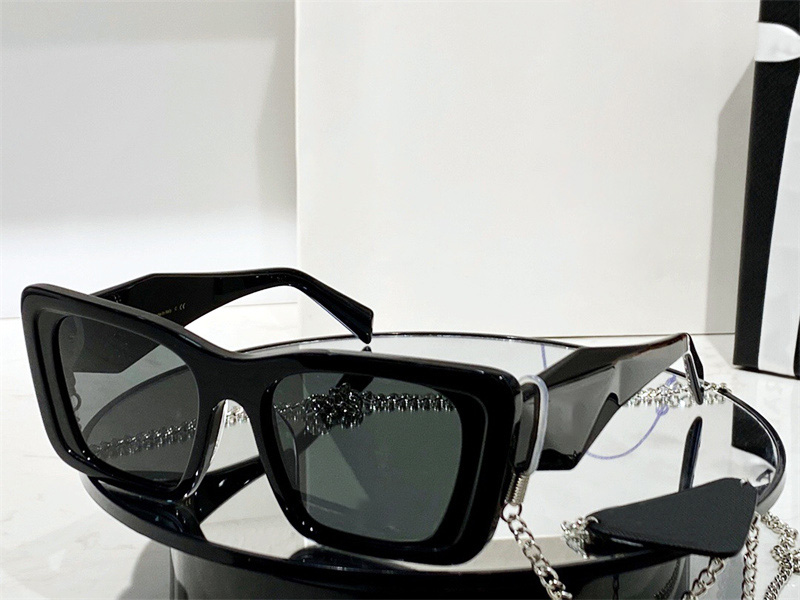 Fashion Designer Sunglasses for Women 08YF Retro square frame Geometric shape cutting Metal chain glasses top quality Anti-Ultraviolet protection come with case
Fashion Designer Sunglasses for Women 08YF Retro square frame Geometric shape cutting Metal chain glasses top quality Anti-Ultraviolet protection come with case
