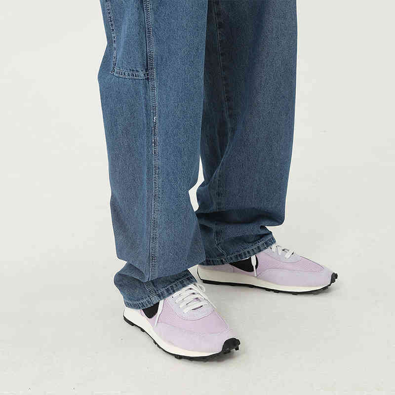 IEFB Men's Wear Spring Summer Loose Blue Overalls Front Single Big Pockets Denim Toursers Causal Jumpsuit Male 9Y5095 210524