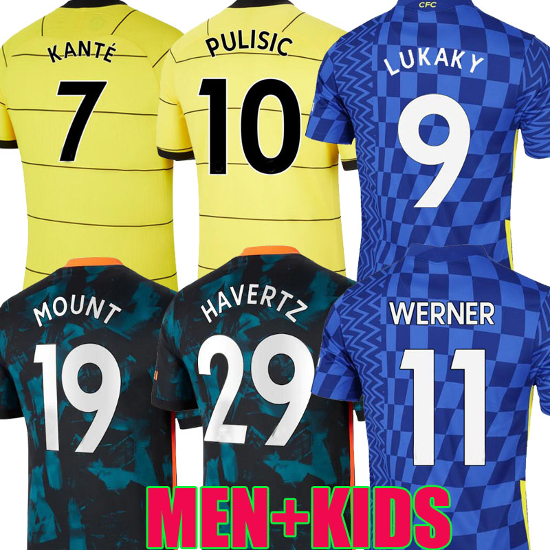 21 22 cfc WERNER HAVERTZ LUKAKU finals soccer jerseys away third T.SILVA CHILWELL ZIYECH football shirt PULISIC Camiseta 2021 2022 KANTE MOUNT Men Kids kit top thai
21 22 cfc WERNER HAVERTZ LUKAKU finals soccer jerseys away third T.SILVA CHILWELL ZIYECH football shirt PULISIC Camiseta 2021 2022 KANTE MOUNT Men Kids kit top thai
