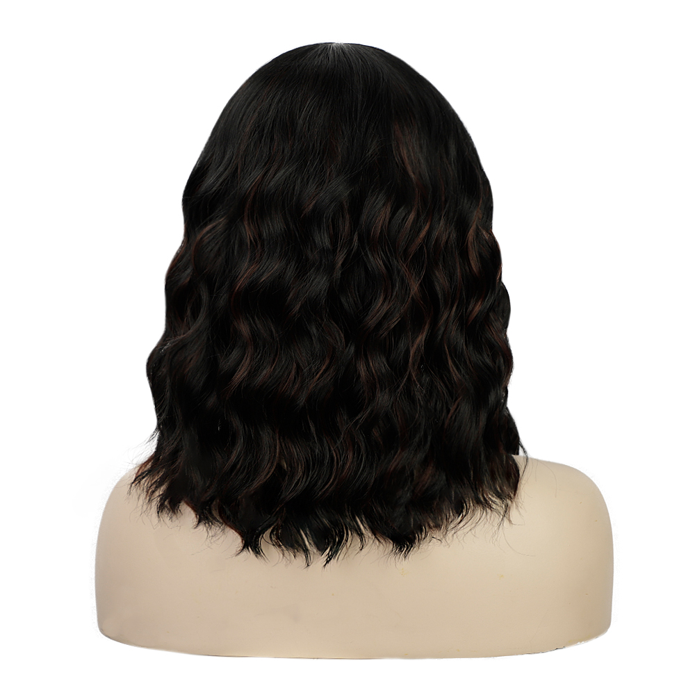 ladies 14 inch short curly synthetic wig fashion women wigs